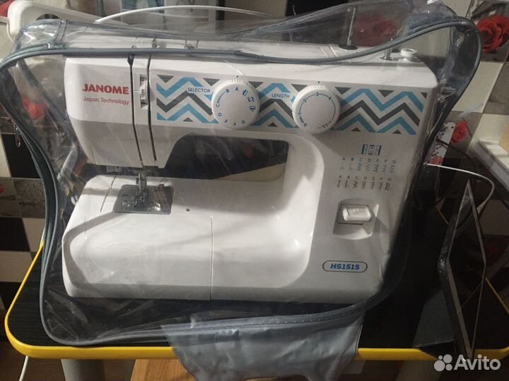 Швейная машина Janome HS1515 полуавтомат