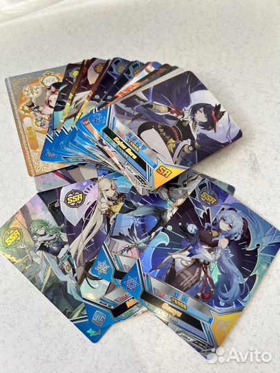 Карточки Геншин импакт