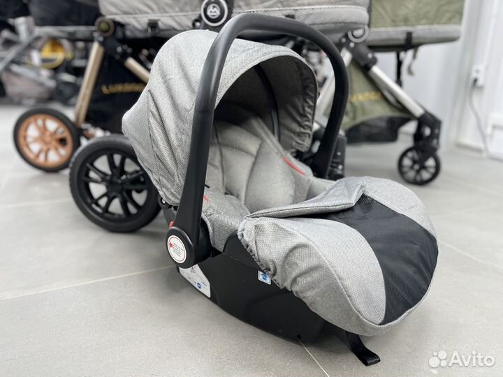 Коляска с рождения 3в1 с автолюлькой