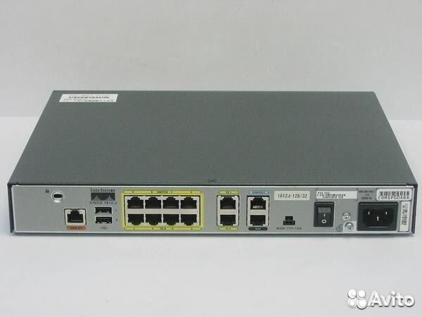 Маршрутизатор cisco1811/K9