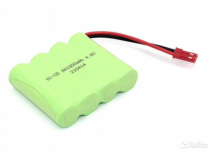 Аккумулятор Ni-Cd 4.8V 1800 mAh AA Flatpack разъем