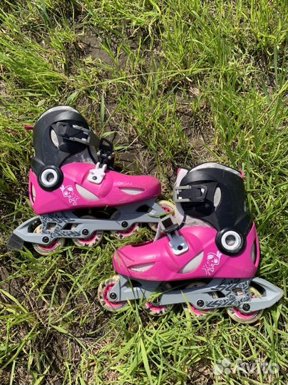 Роликовые коньки раздвижные 32-34