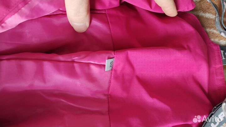 Зимний комбинезон для девочки 122- 128