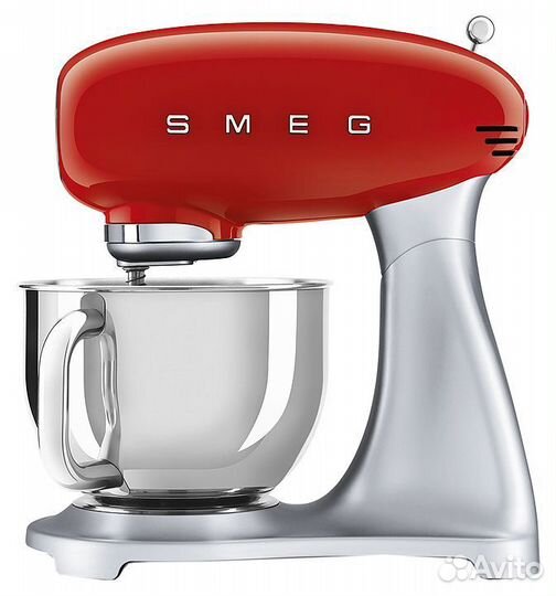 Миксер планетарный smeg SMF02rdeu