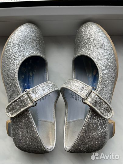 Туфли для девочки с Эльзой