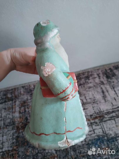 Дед мороз СССР из папье-маше 40-50гг
