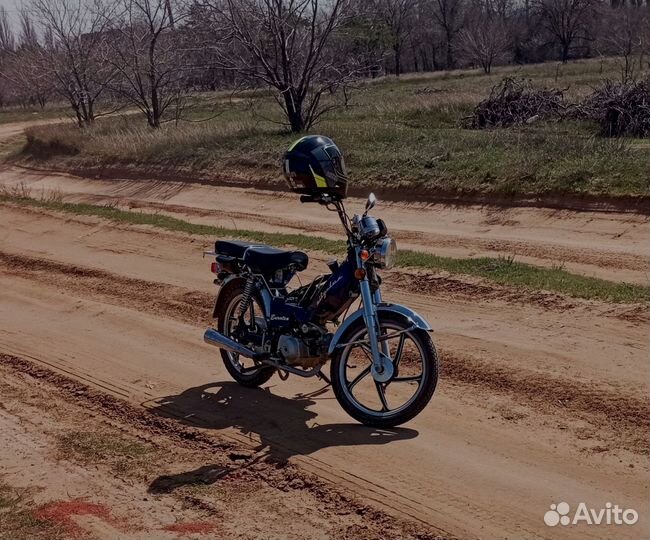 Мопед Дельта 72 см3 полуавтомат с доками