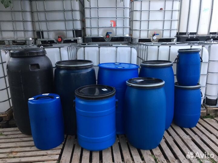 Бочки пластиковые