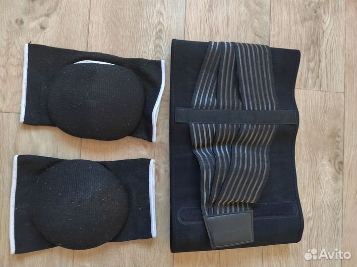 Пояса и штаны сауна, наколенники для стрип