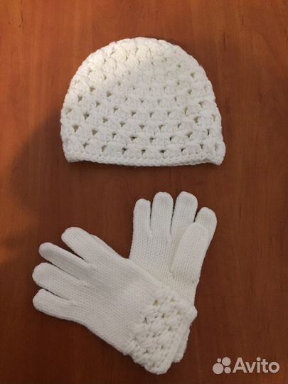 Комлект шапка и перчатки «YAX»