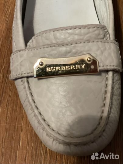 Макасины Burberry оригинал