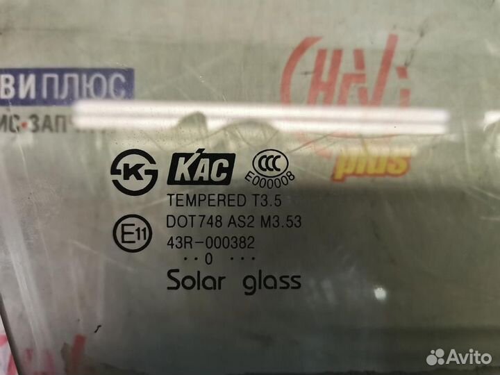 Стекло двери передней, правой Opel Antara
