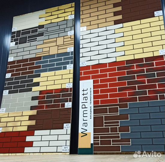 Термопанели фасадные под кирпич