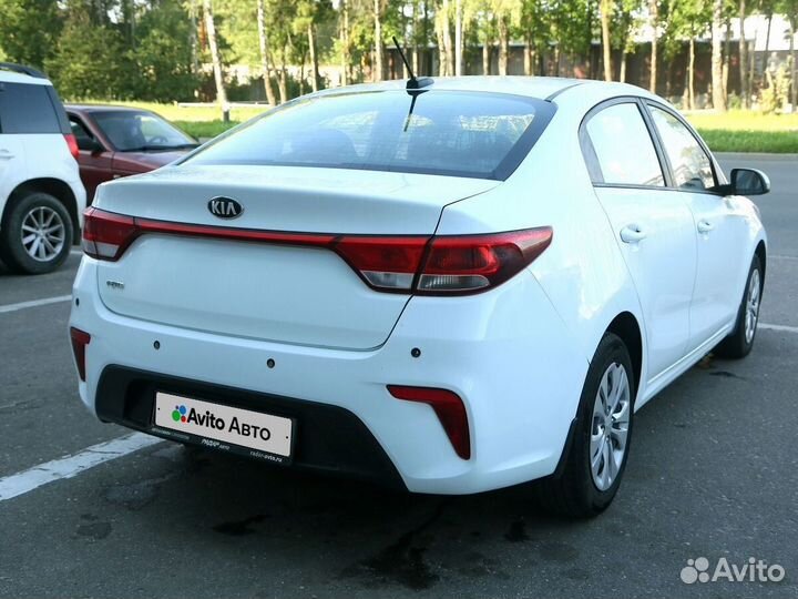 Kia Rio 1.6 МТ, 2018, 202 000 км