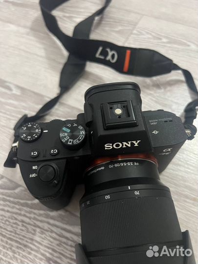 Зеркальный фотоаппарат sony a7 iii