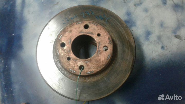 Передние тормозные диски Nissan primera p11