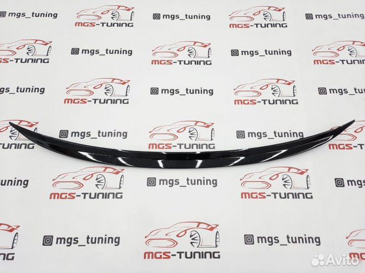 Спойлер BMW 3 g20 Черный глянец M-Style