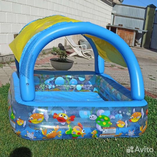 Надувной бассейн intex