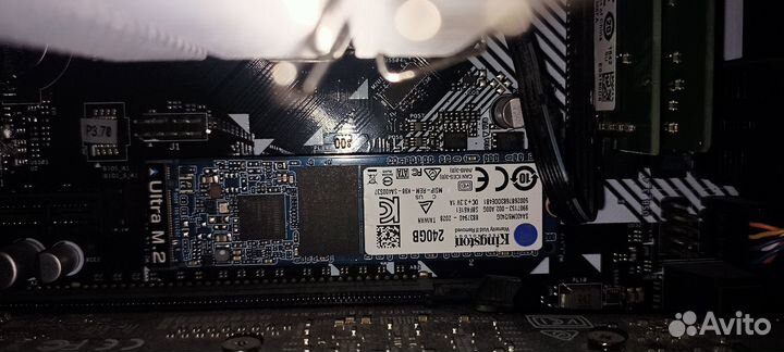 Настольный компьютер с монитором бу