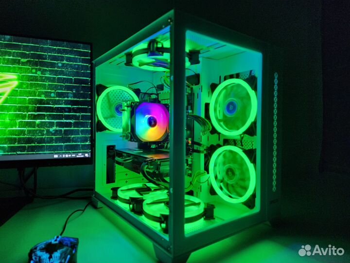 Игровой пк GTX 1660 super+ inтеl I7 RAM:16GB SSD