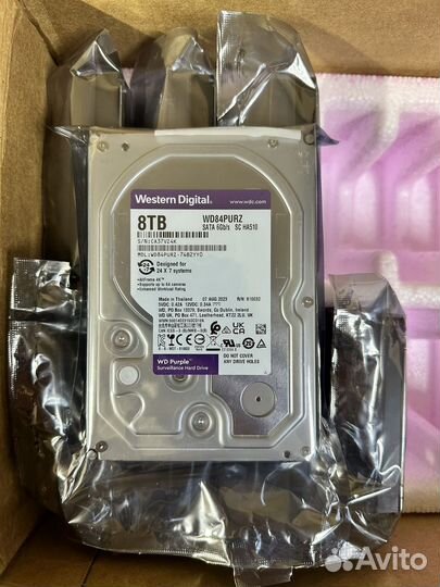 8тб Жесткий диск WD Purple