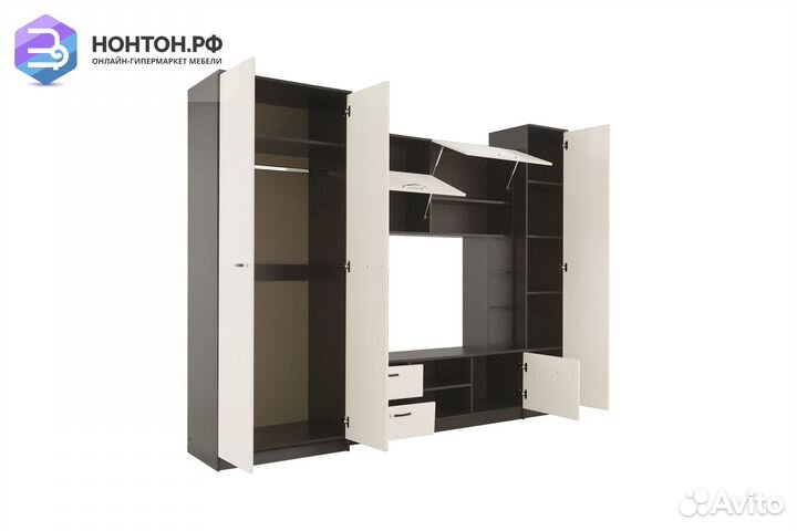 Стенка Марта-11 венге / дуб белфорд