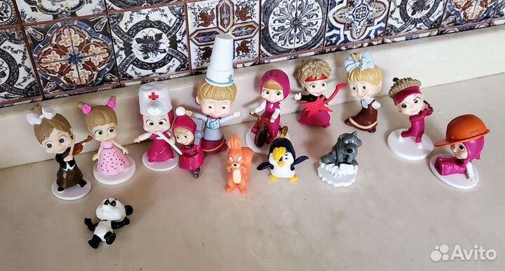 Коллекции фигурок свит бокс и киндер сюрприз