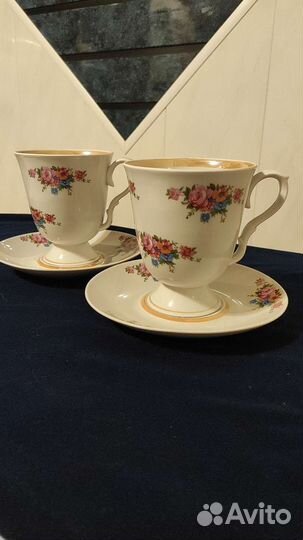 Чашка с блюдцем Дулёво цена за 1шт