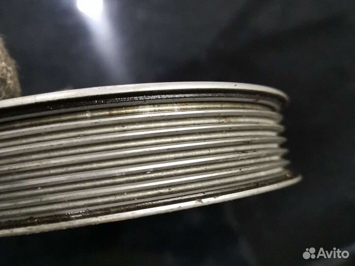 Шкив насоса Гур Audi a6 c6