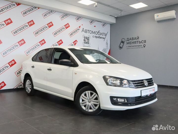 Volkswagen Polo 1.6 МТ, 2018, 99 991 км