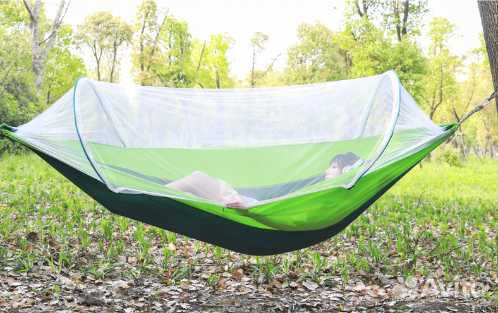 Гамак с москитной сеткой для охоты