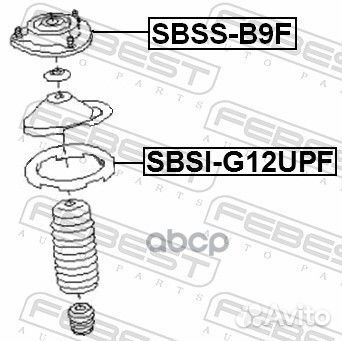 Опора амортизатора sbss-B9F sbss-B9F Febest