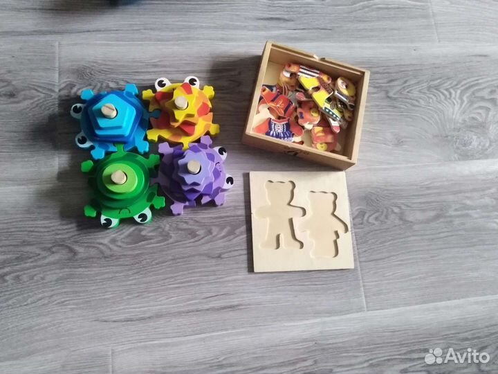 Развивающие игрушки от 1 года пакетом