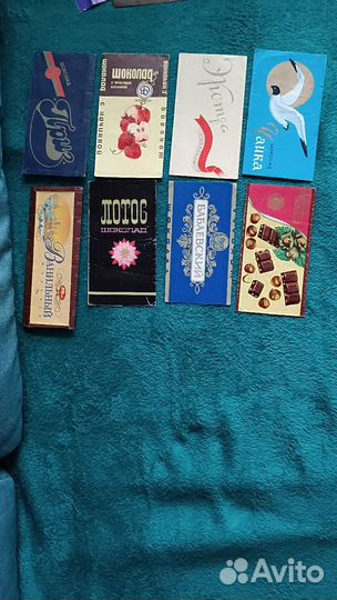 Фантики от шоколада советские и 2000 годов