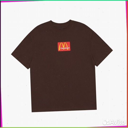 Футболка Cactus Jack McDonalds (Номер отгрузки: 56174)