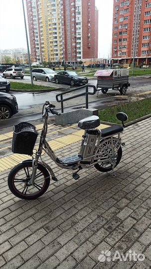 Электровелосипед колхозник 500w 60v 20a курьер