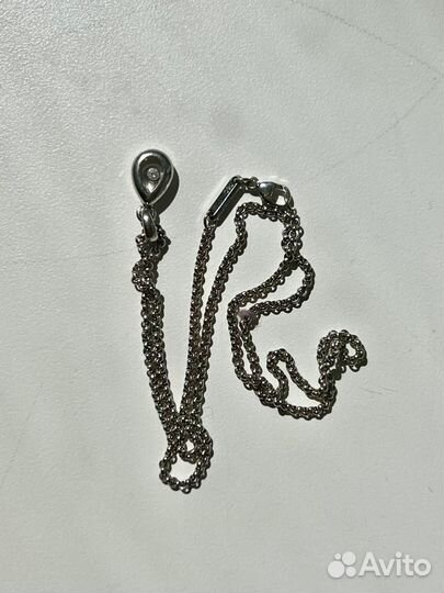 Chopard цепочка и кулон
