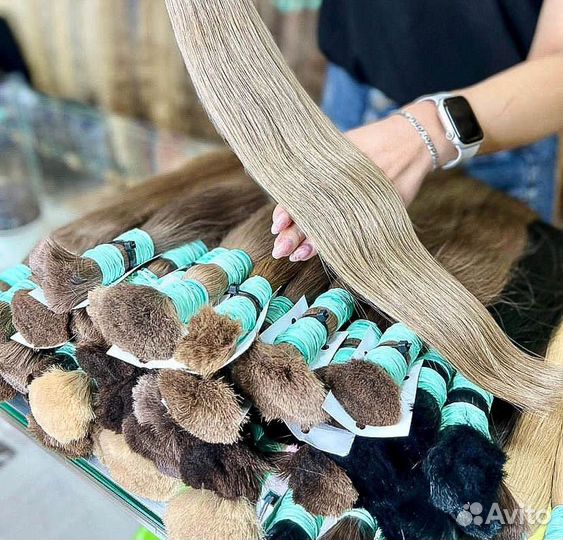 Волосы для наращивания длина 75