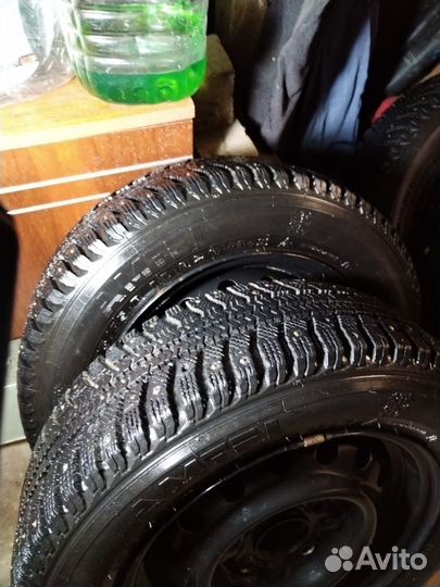 Колеса зимние шипованные в сборе R14 4*114*3
