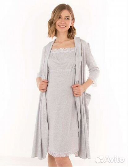 Халат и сорочка для беременных