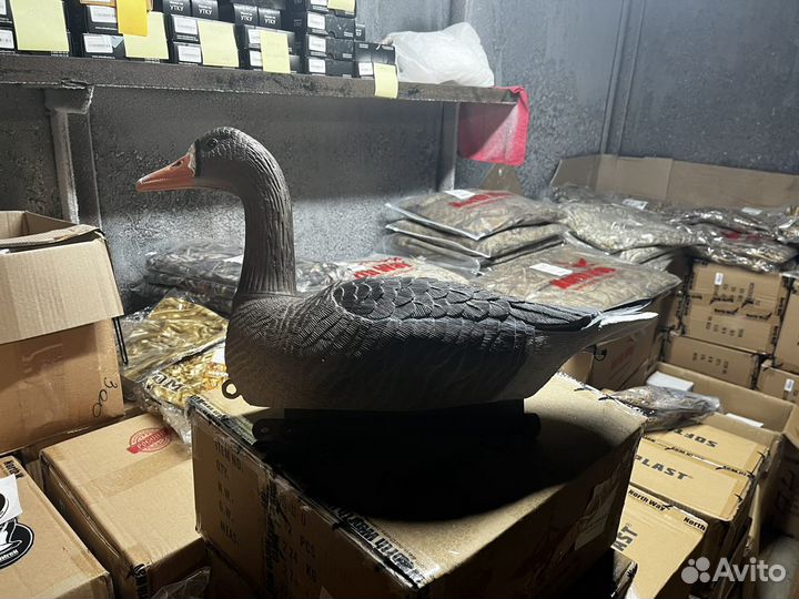 Плавающие чучела Гусей