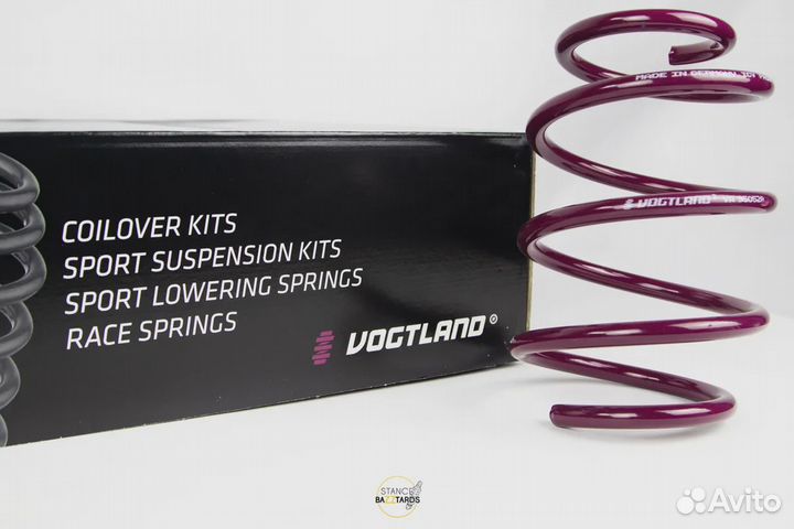 Пружины Vogtland с занижением Peugeot 307 Sedan