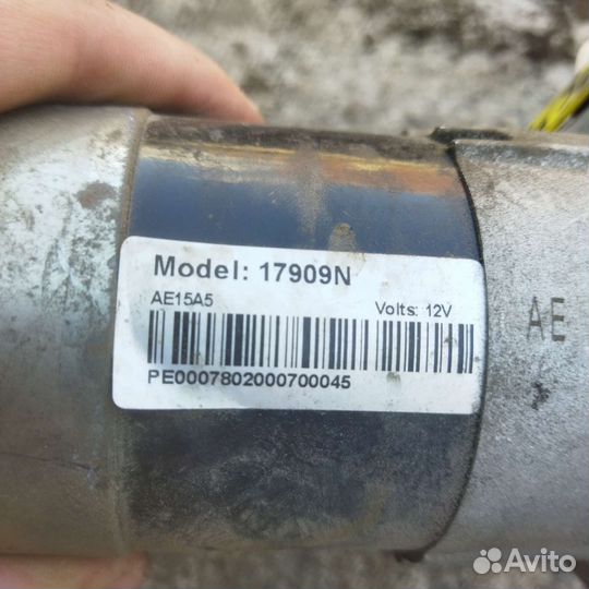 Стартер Mazda 3 BK 2.0 МКПП