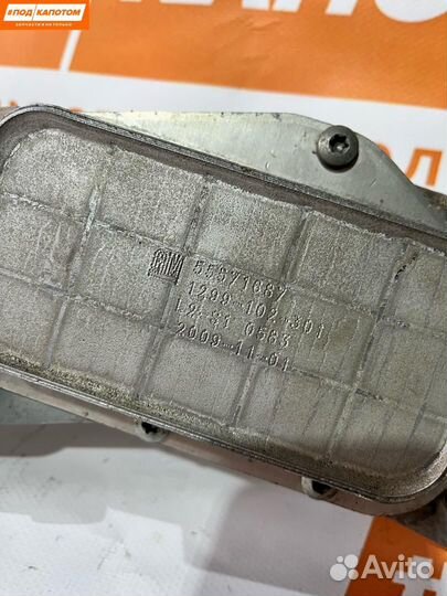 Теплообменник масляного фильтра Chevrolet Cruze