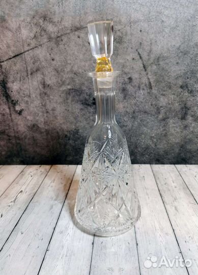 Штоф графин хрустальный СССР. Торг