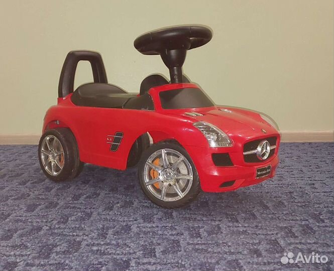 Детская машинка каталка mercedes