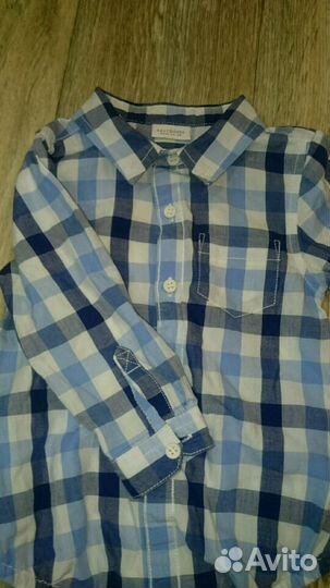 Рубашка боди next для мальчика
