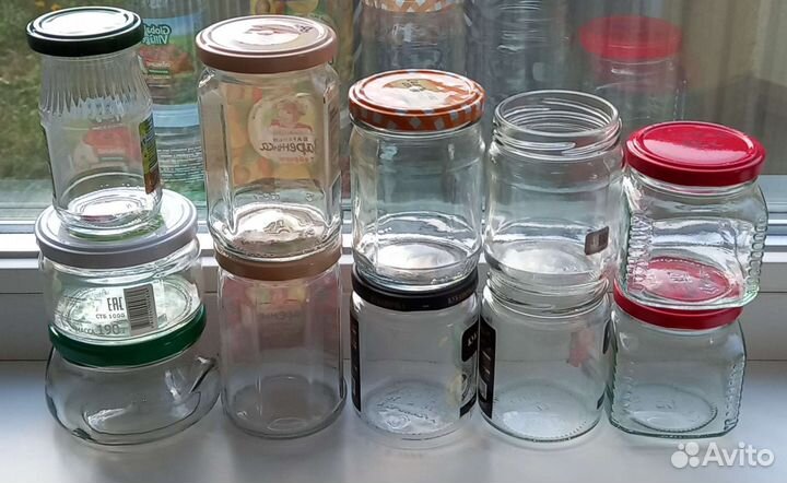 Банки стеклянные 0,2-0,38 л