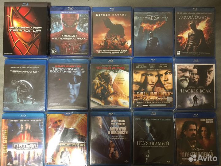 Гарри Поттер коллекция на BD, многое другое)