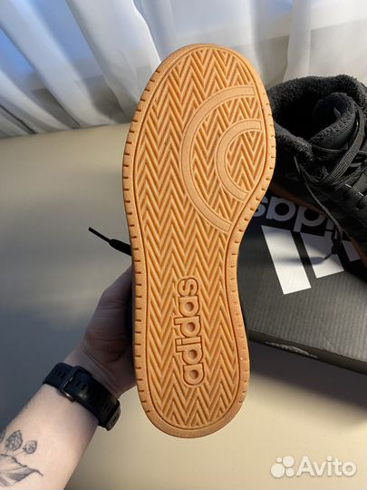 Кроссовки adidas hoops 2.0 зимние